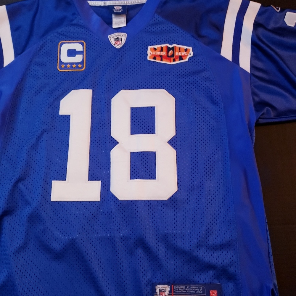 COLTS PEYTON MANNING JERSEY #18